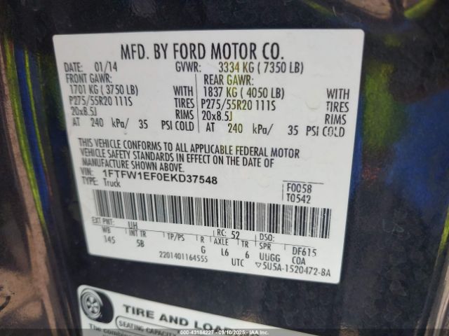 Ford F-150 Fx4 Image 8