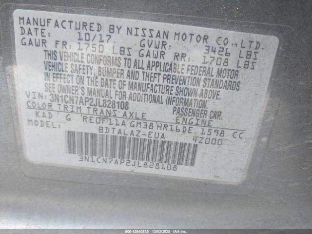 Nissan Versa 1.6 S+ Image 10