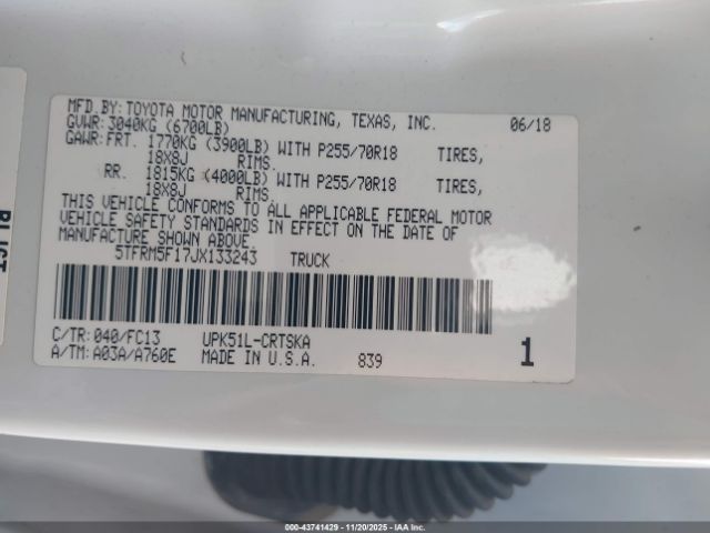 Toyota Tundra Sr5 4.6l V8 Image 5