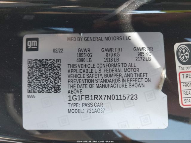 Chevrolet Camaro Rwd  1lt Image 4