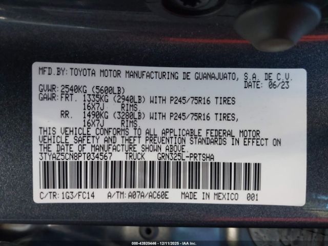 Toyota Tacoma Sr5 V6 Image 6