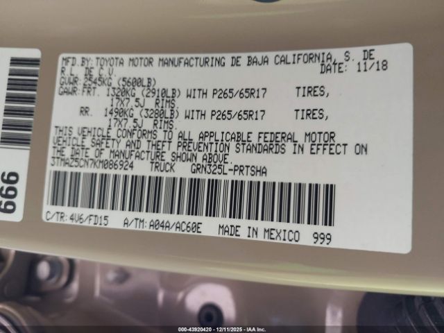 Toyota Tacoma Trd Sport Image 12