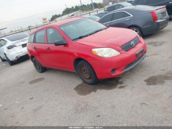  Salvage Toyota Matrix