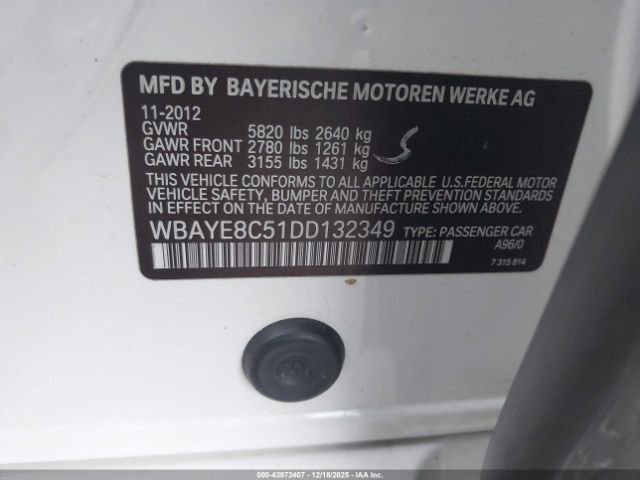 BMW 7 Series Image 8