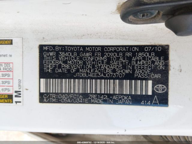 Toyota Corolla Le Image 3