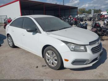  Salvage Chevrolet Cruze