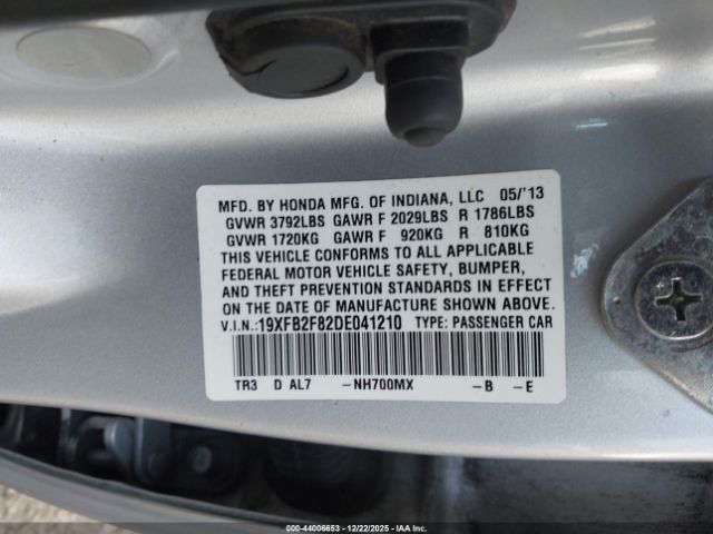 Honda Civic Ex Image 8