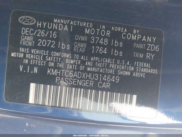 Hyundai VELOSTER Value Edition Image 9