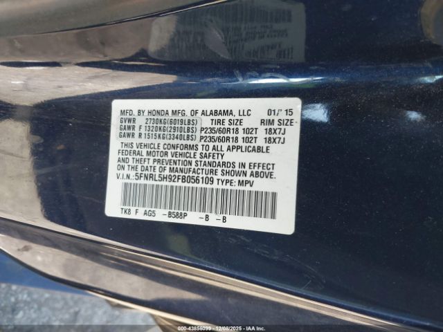 Honda Odyssey Image 3