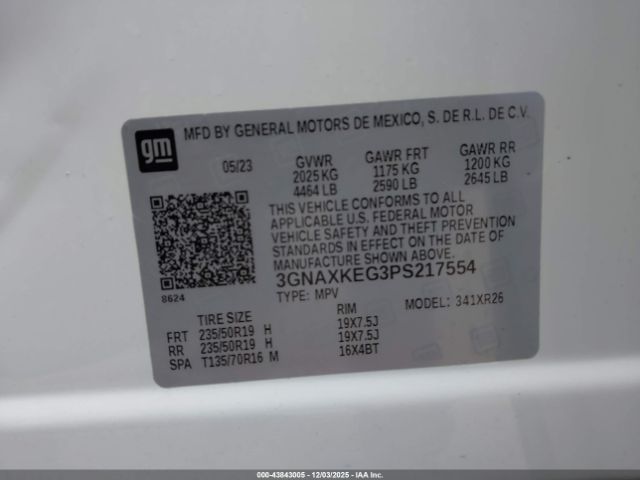 Chevrolet Equinox Fwd Lt Image 3