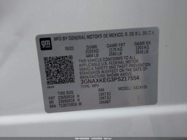 Chevrolet Equinox Fwd Lt Image 3