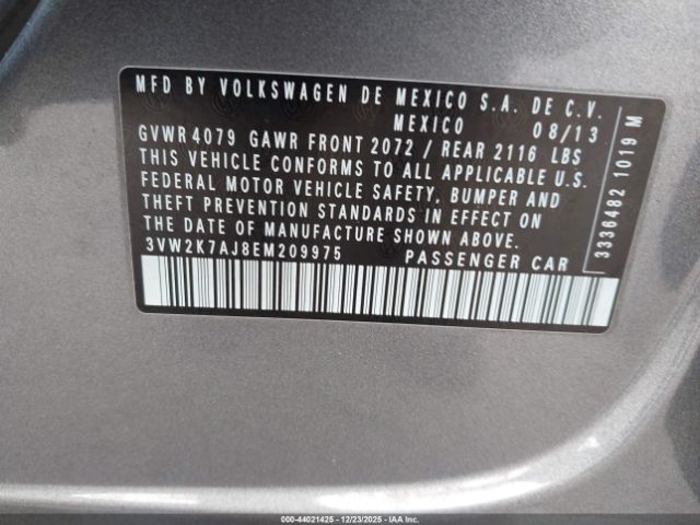 Volkswagen Jetta 2.0l S Image 5