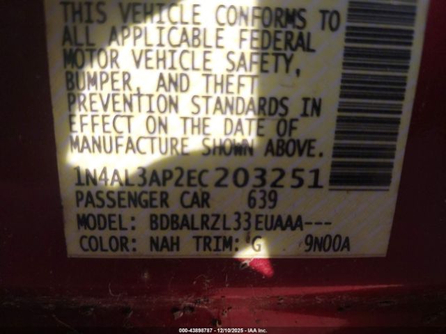 Nissan Altima 2.5 S Image 2