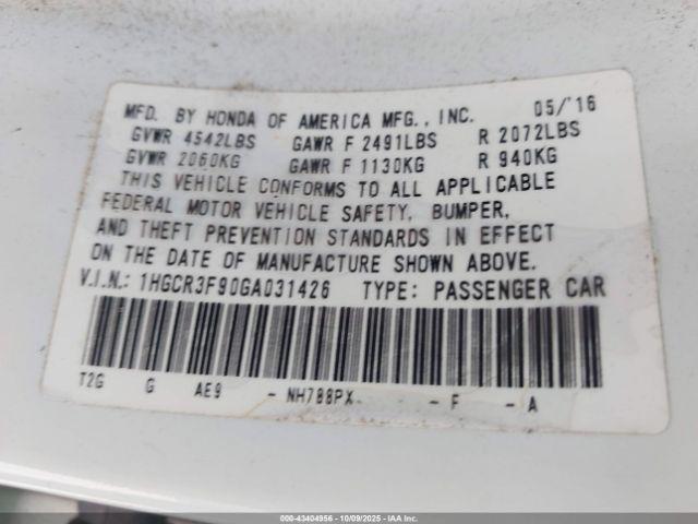 Honda Accord Touring Image 11