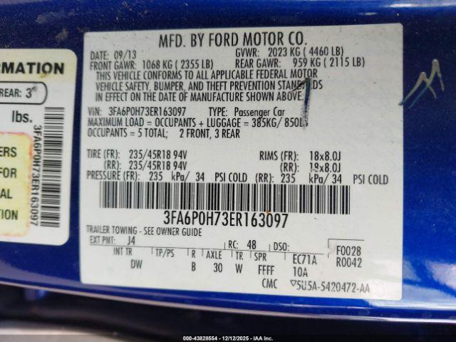 Ford Fusion Se Image 3