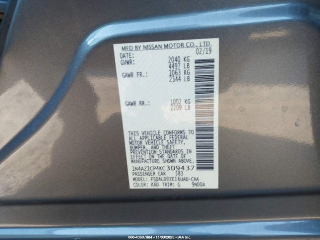 Nissan LEAF Sv Image 9