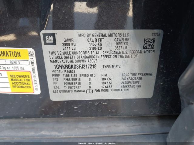 Chevrolet Traverse 1lt Image 6