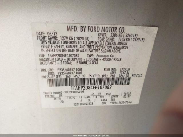 Ford Taurus Se Image 8