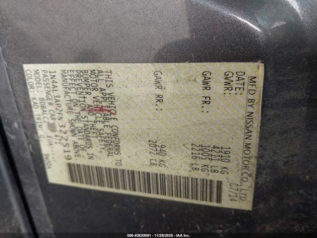 Nissan Altima 2.5 S Image 3