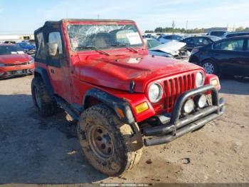  Salvage Jeep Wrangler
