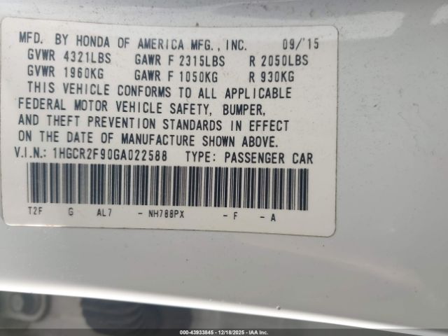 Honda Accord Ex-l Image 16