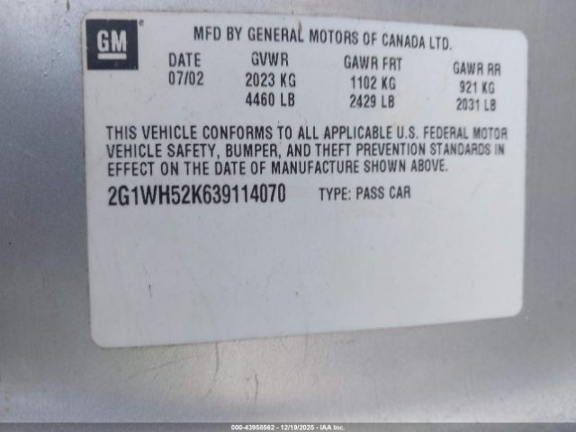 Chevrolet Impala Ls Image 5