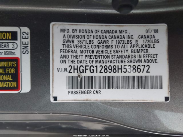 Honda Civic Ex Image 7