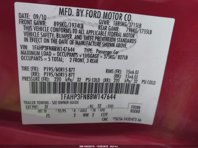 Ford Focus Se Image 8