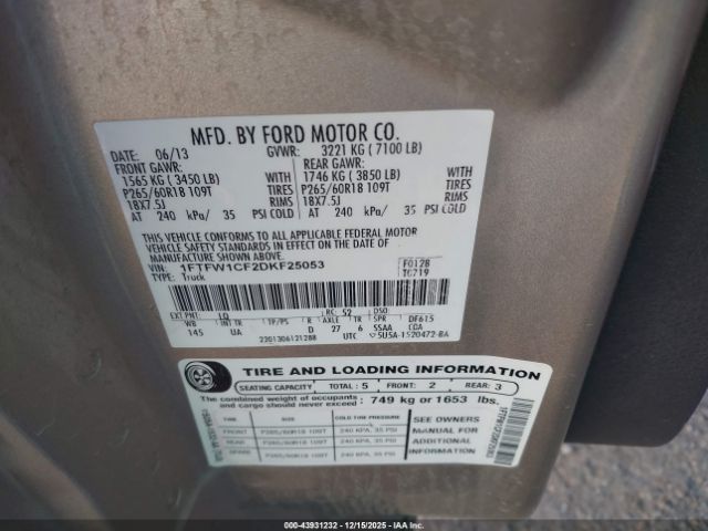 Ford F-150 Xlt Image 9