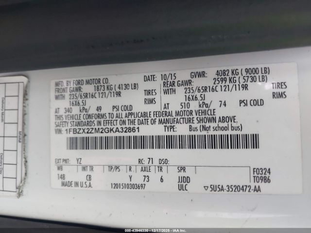 Ford Transit Xlt Image 5