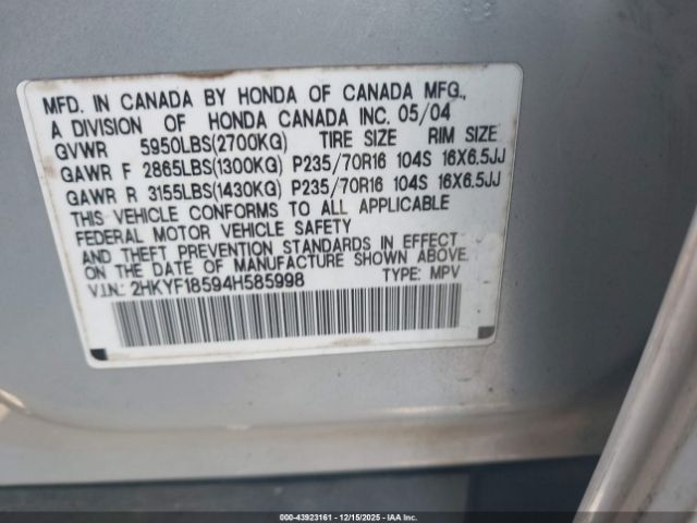 Honda Pilot Ex-l Image 5