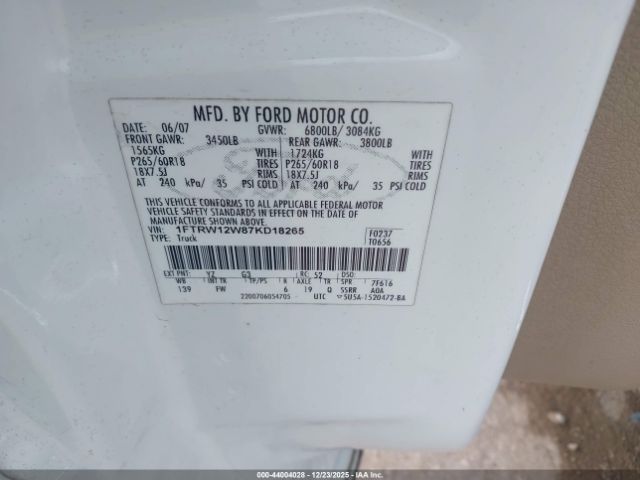 Ford F-150 Xlt Image 8