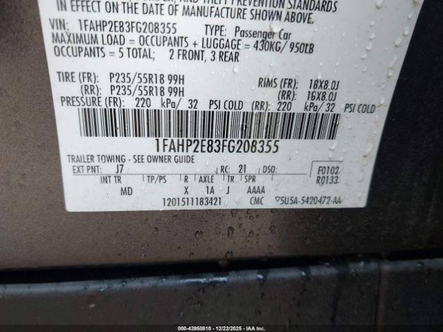 Ford Taurus Sel Image 3