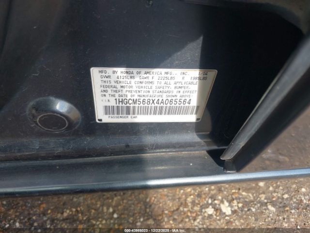 Honda Accord 2.4 Ex Image 6