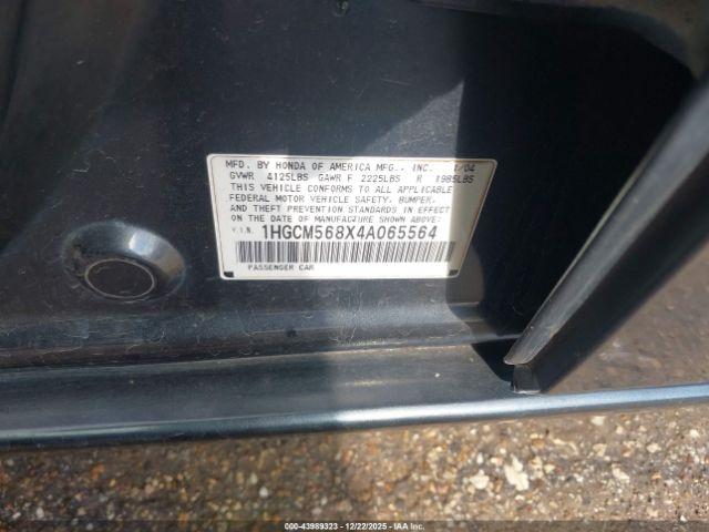 Honda Accord 2.4 Ex Image 6