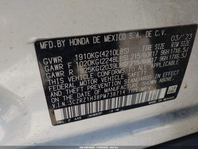 Honda HR-V 2wd Lx Image 9