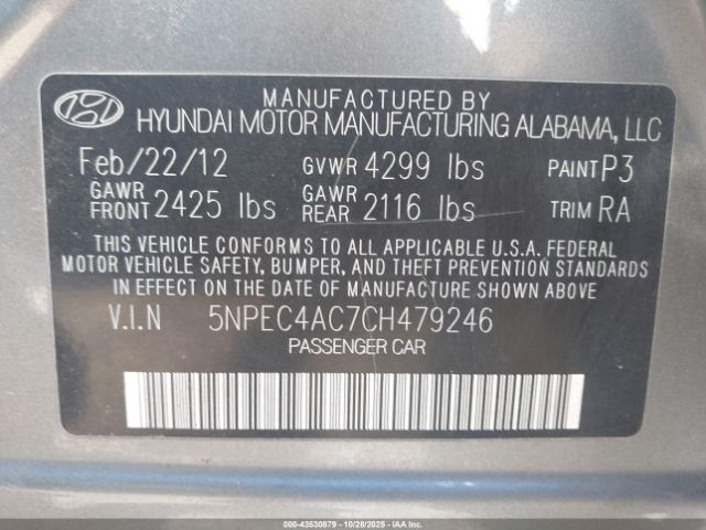 Hyundai SONATA Se Image 12