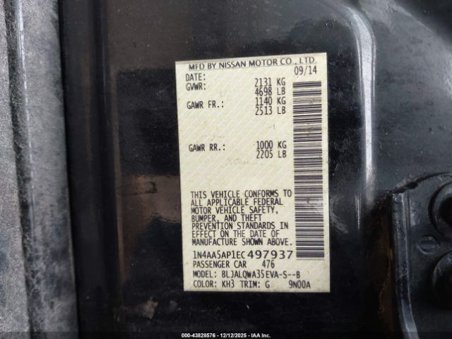 Nissan Maxima 3.5 S Image 11