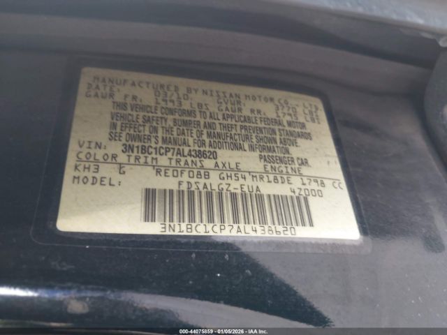 Nissan Versa 1.8sl Image 9