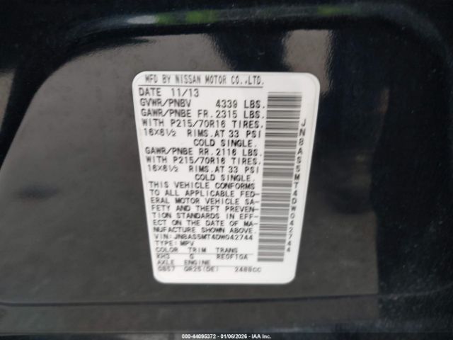 Nissan Rogue S Image 8