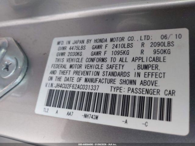 Acura TSX 2.4 Image 11