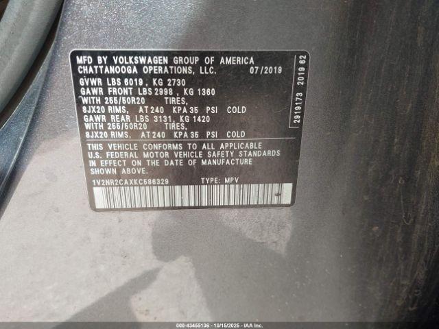 Volkswagen Atlas 3.6l V6 Sel Premium Image 10