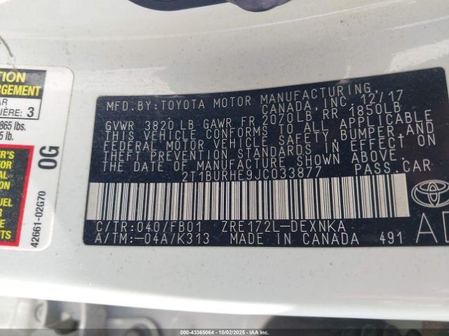 Toyota Corolla Le Image 10