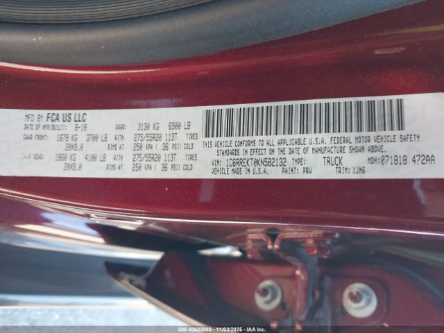 Ram 1500 Longhorn  4x2 5'7 Box Image 10