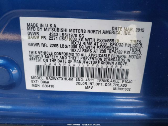 Mitsubishi Outlander Se Image 8