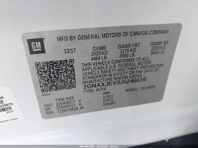 Chevrolet Equinox Lt Image 4
