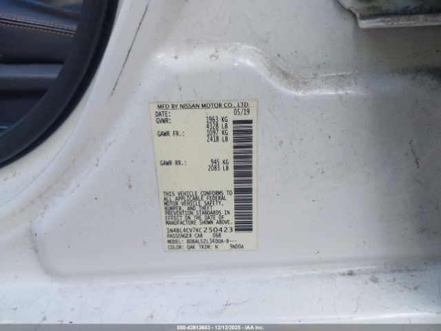 Nissan Altima 2.5 Sr Image 7