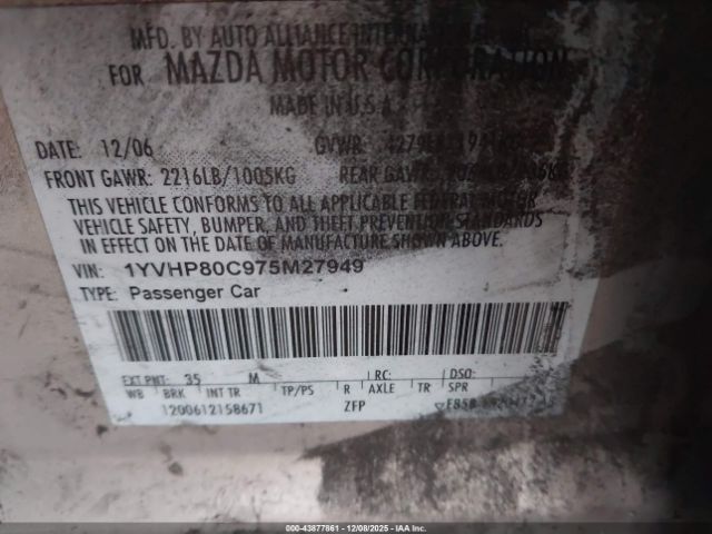 Mazda Mazda6 I Sport Ve Image 7