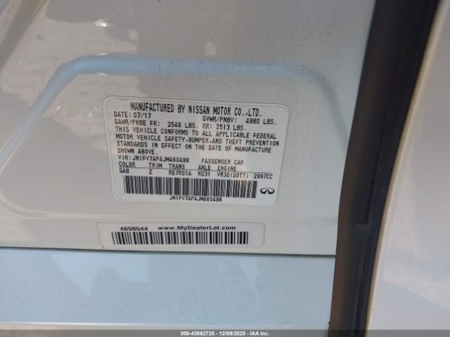 INFINITI Q50 3.0t Red Sport 400 Image 7