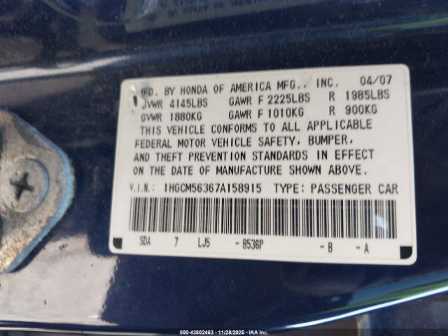 Honda Accord 2.4 Se Image 14